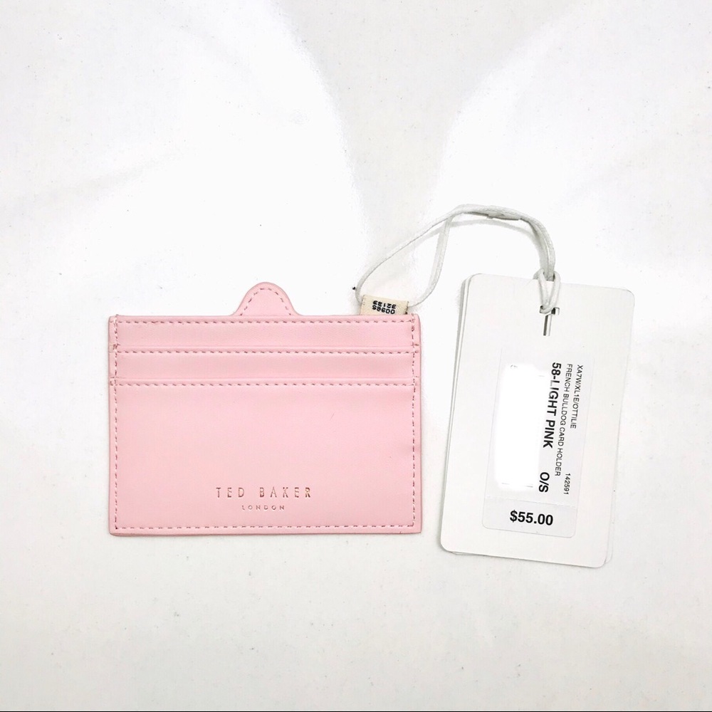 Ted Baker Ottilie French Bulldog Card Holder - Picture 2 of 3